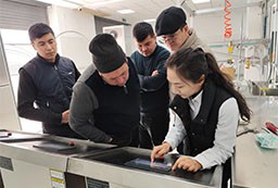 LIB technisches Team ist nach Usbekistan geflogen, um IP -Testausrüstungen so...